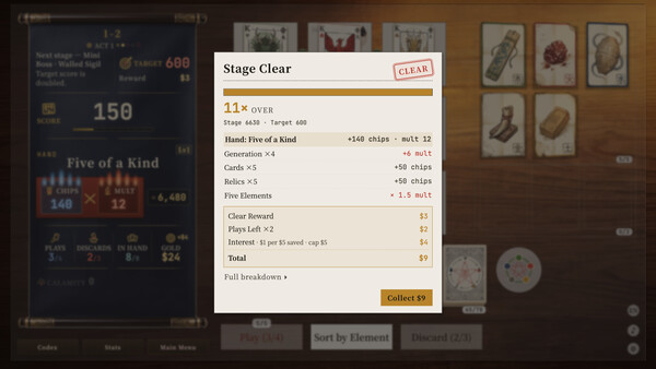 Wuxing - Elemental Array Poker screenshot 7