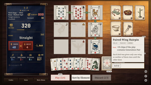 Wuxing - Elemental Array Poker screenshot 17