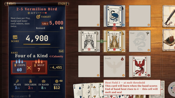 Wuxing - Elemental Array Poker screenshot 18