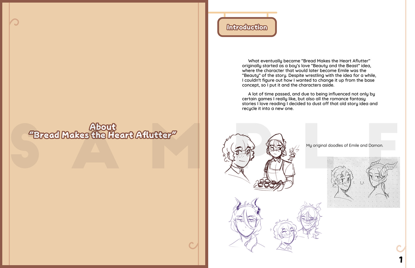 Bread Makes the Heart Aflutter Artbookのスクリーンショット 1