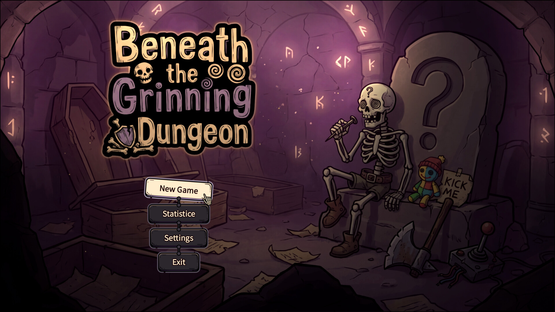 Beneath the Grinning Dungeon screenshot 1
