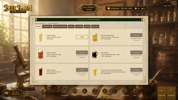 Beer Baron: The Brewery Tycoon screenshot 5