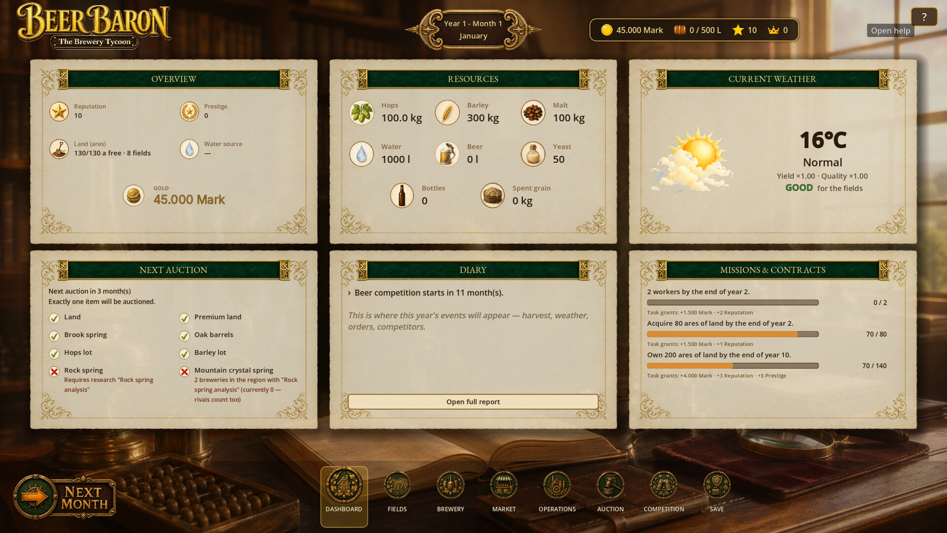 Beer Baron: The Brewery Tycoon screenshot 11