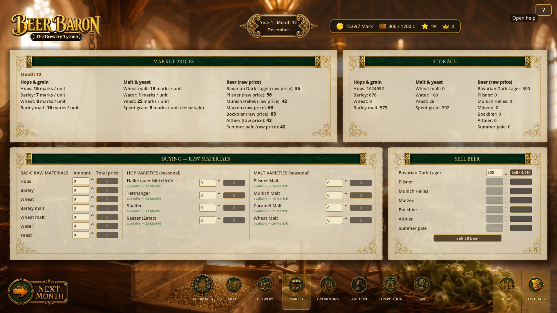 Beer Baron: The Brewery Tycoon screenshot 4