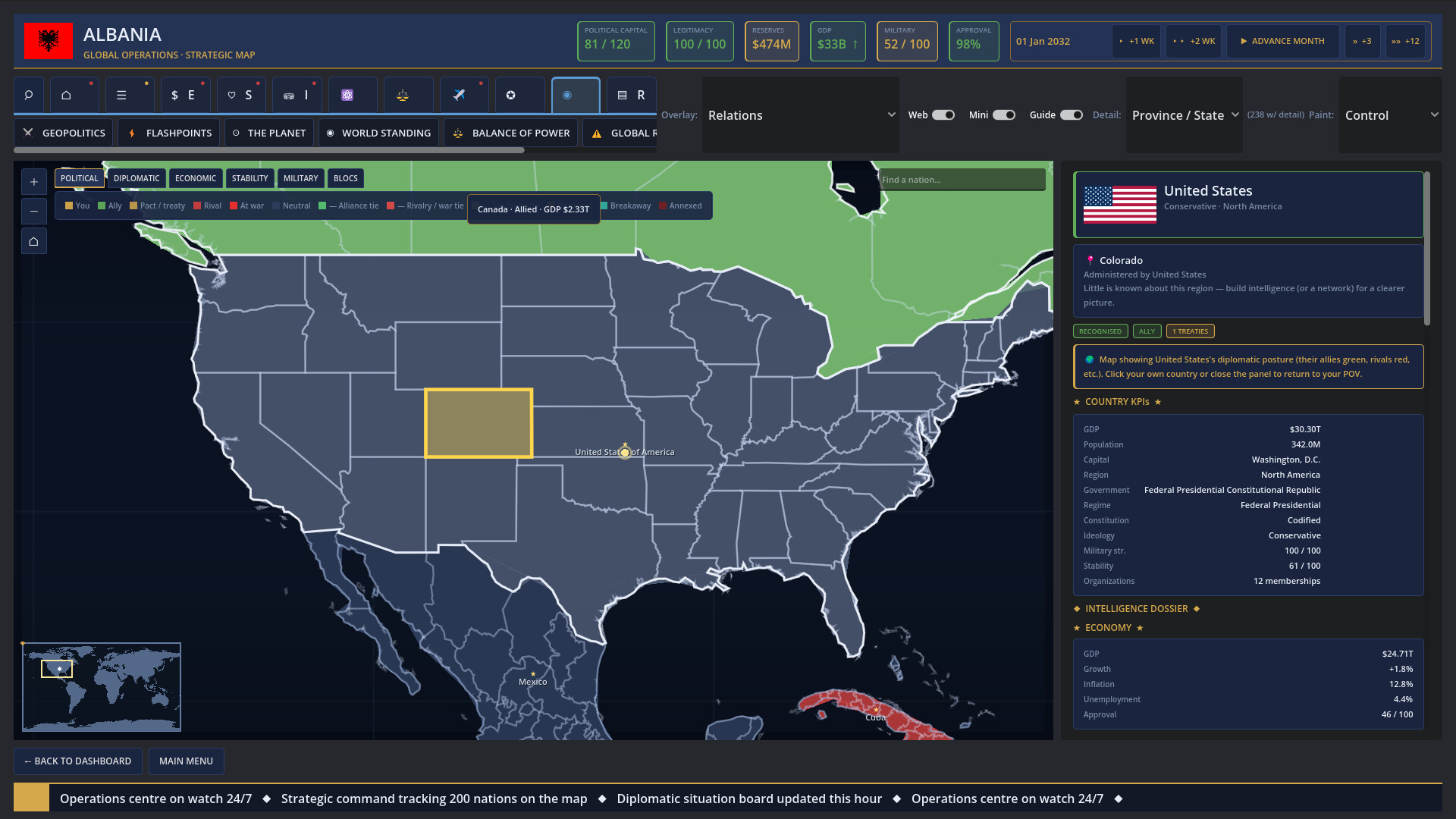World Order: Global Power screenshot 13