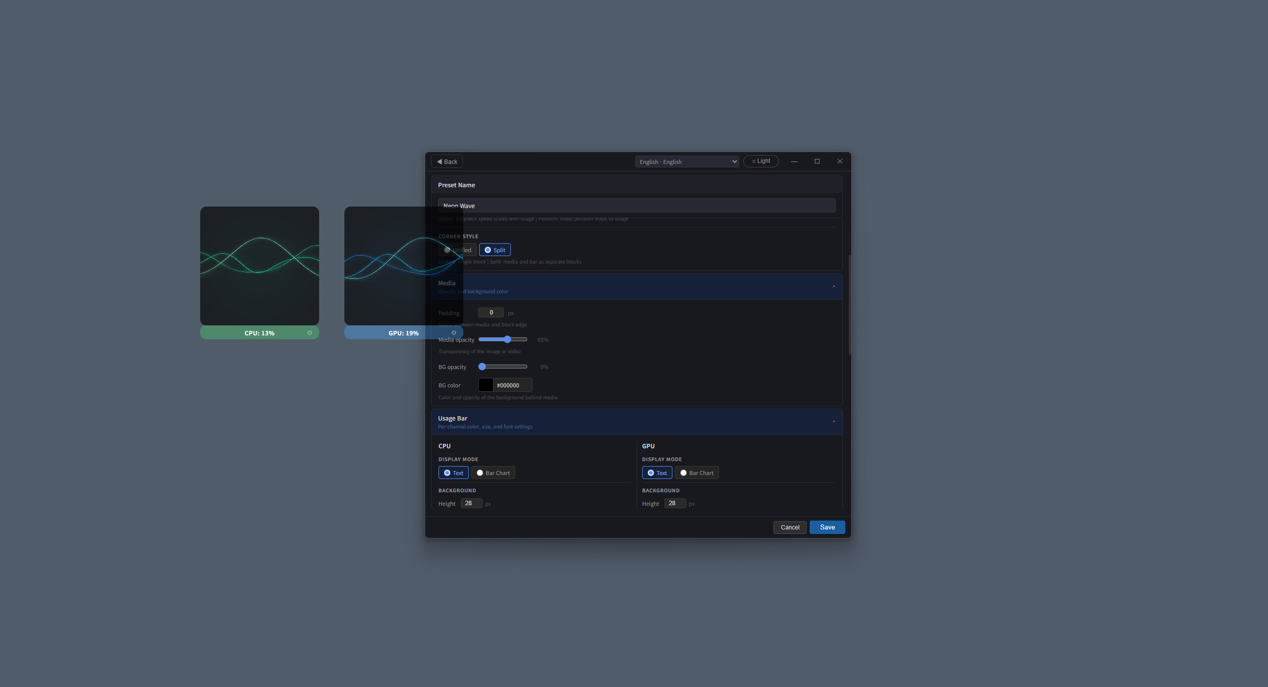 On Your Screen – Reactive CPU GPU Visualizer | Deku Deals