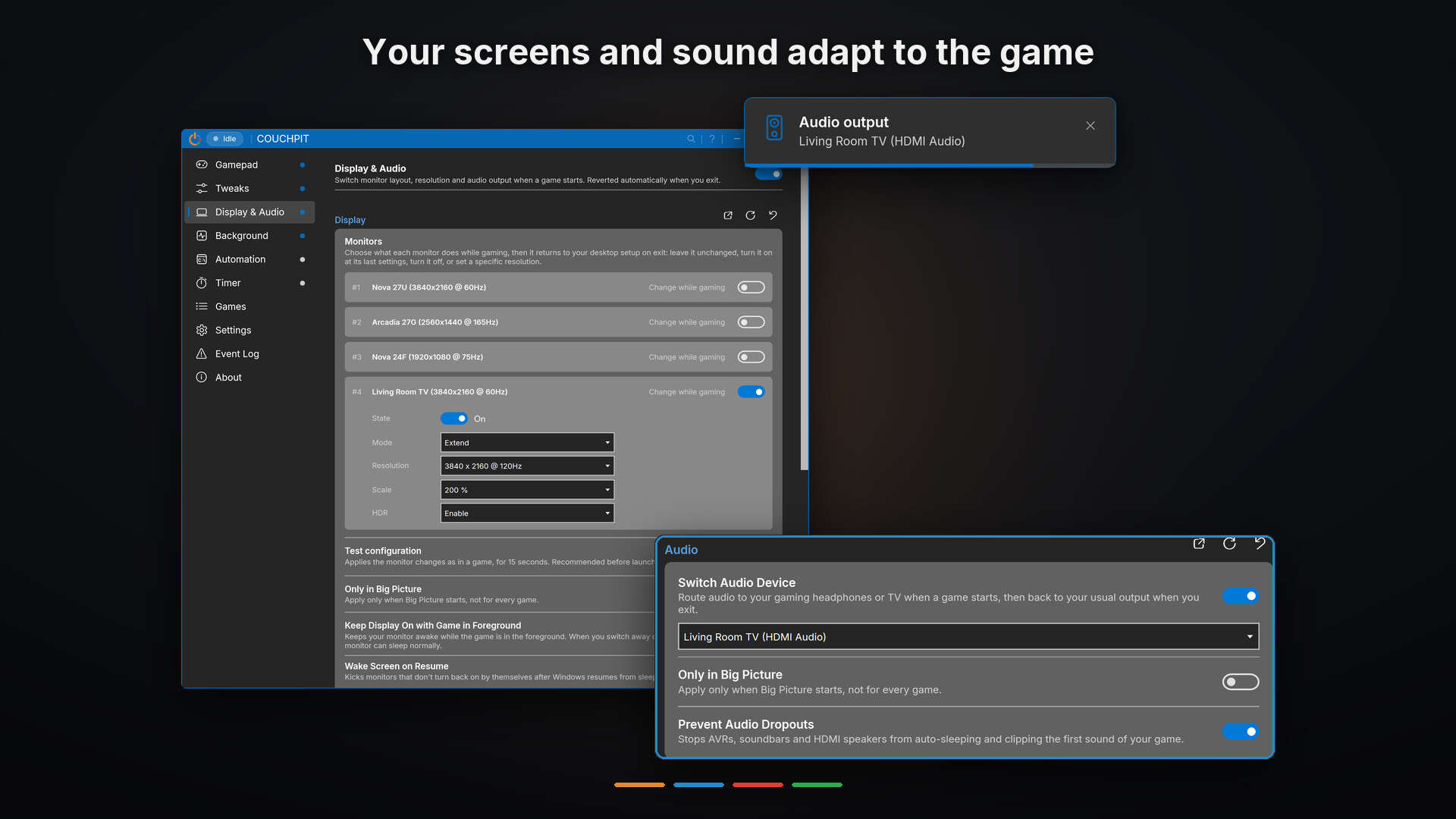 Couchpit screenshot 3