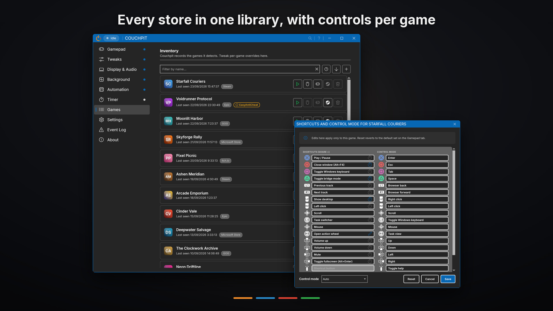 Couchpit screenshot 6