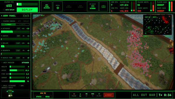 Скриншот 1 из игры ALL OUT WAR