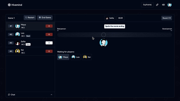 Screenshot of Hivemind