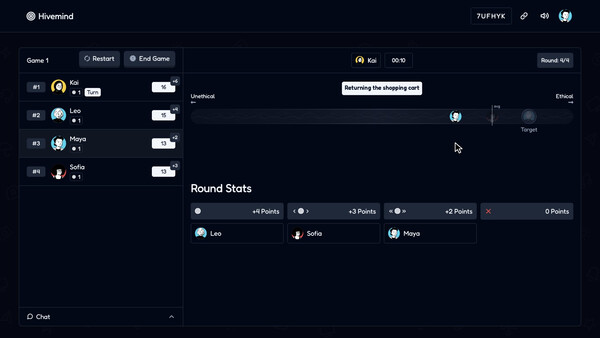 Screenshot of Hivemind