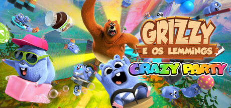 Capa de Grizzy e os Lemmings - Crazy Party