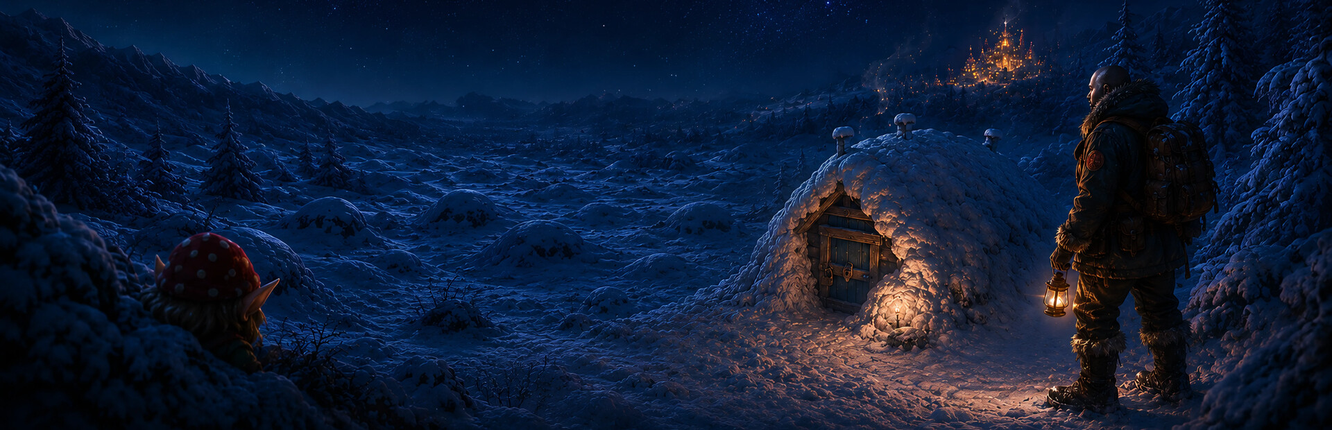 Frozen Christmas Magic: Santa’s Hidden Village
