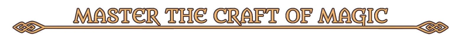 Master the craft of magic