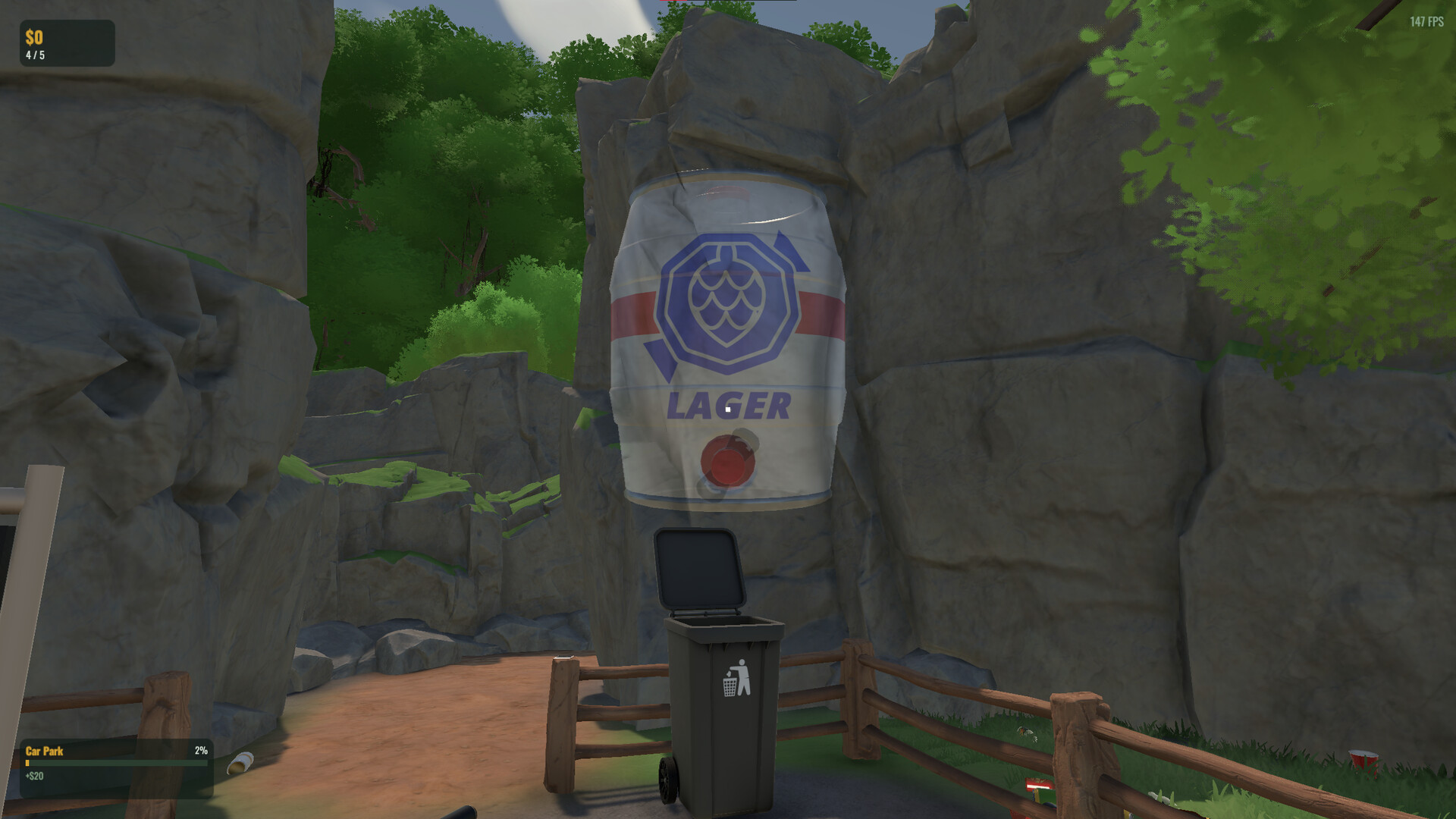 Party's Over: Backyard Cleanup Simulator screenshot #3