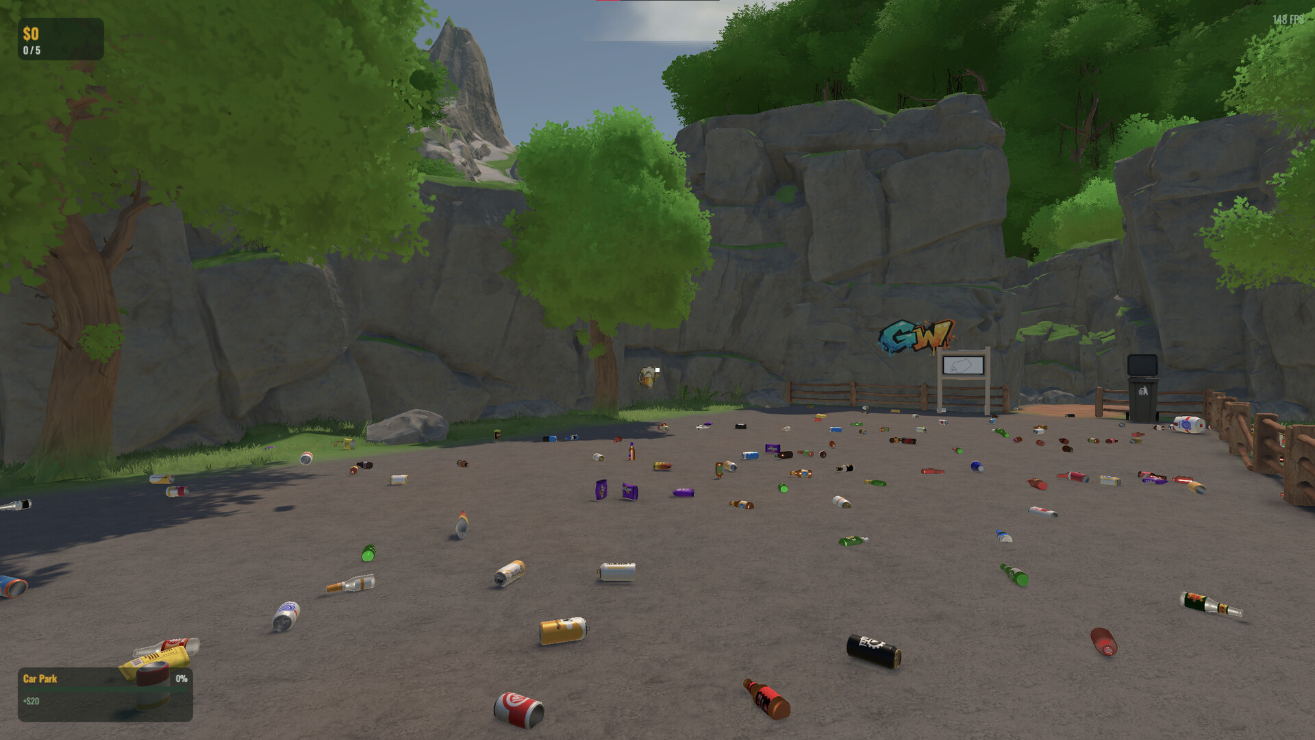 Party's Over: Backyard Cleanup Simulator screenshot #2