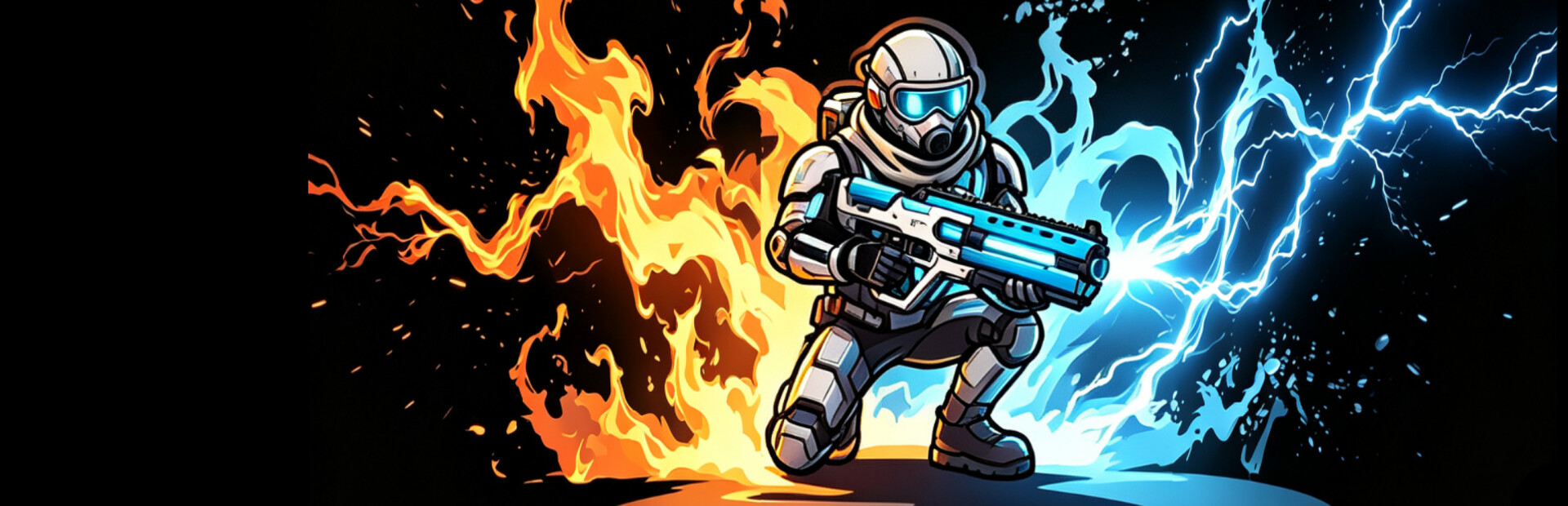 Robot&Gun&Magic
