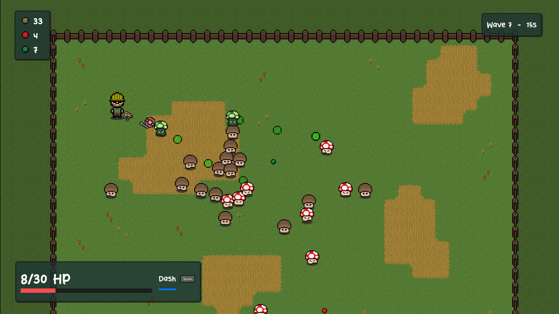 Mushrooms vs Engineers screenshot #1