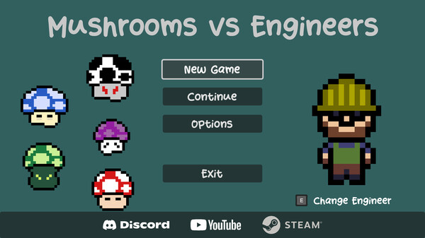 Mushrooms vs Engineers スクリーンショット 1