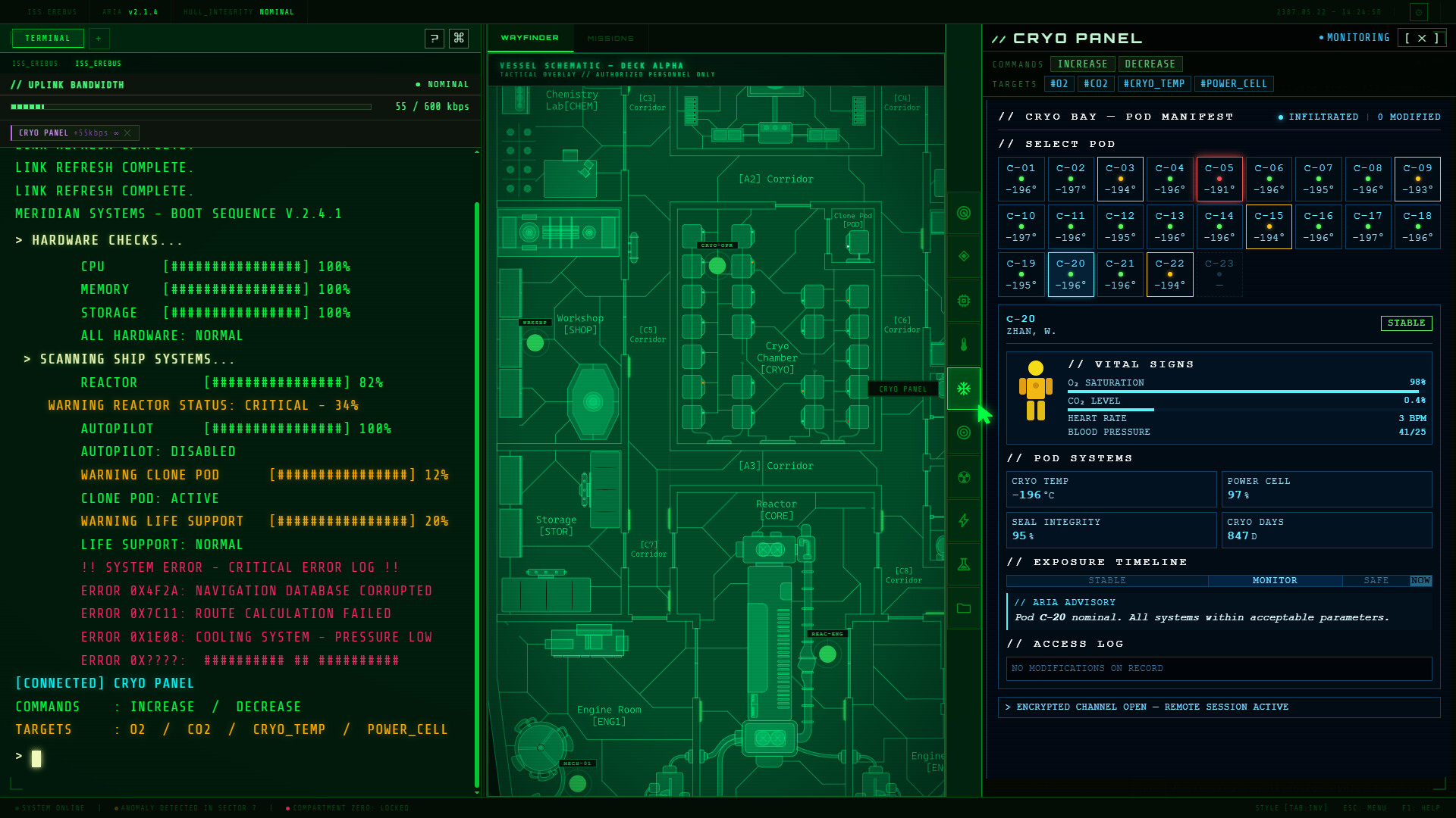 HACKING INTO EREBUS screenshot #5