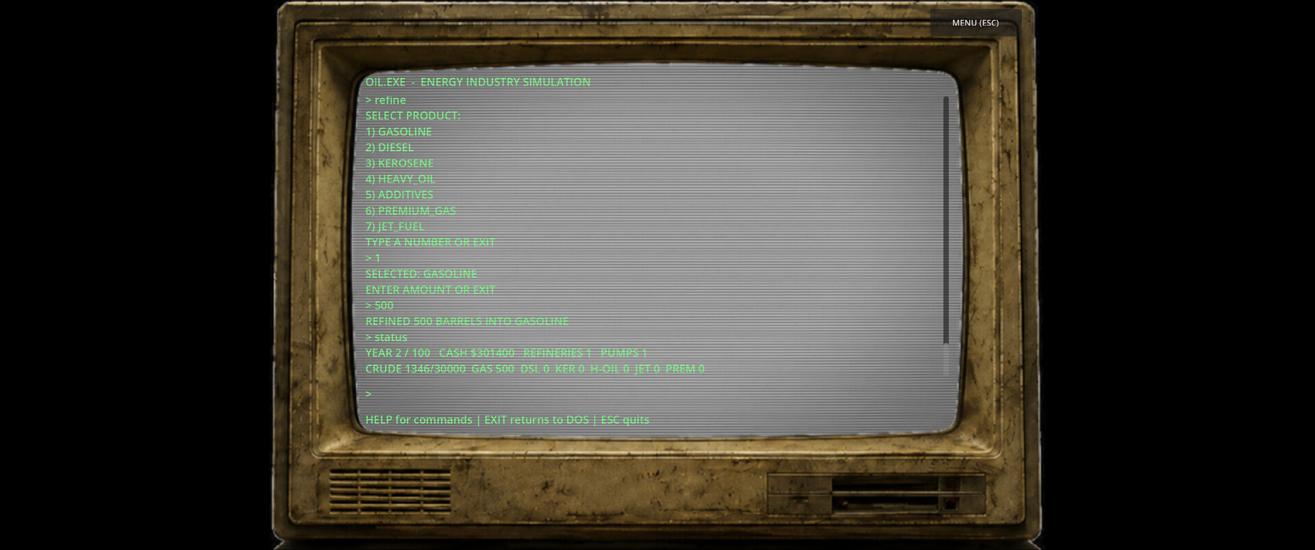 OIL.EXE – Screenshot 5