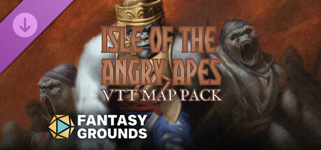 Fantasy Grounds - VTT Map Pack: Isle of the Angry Apes