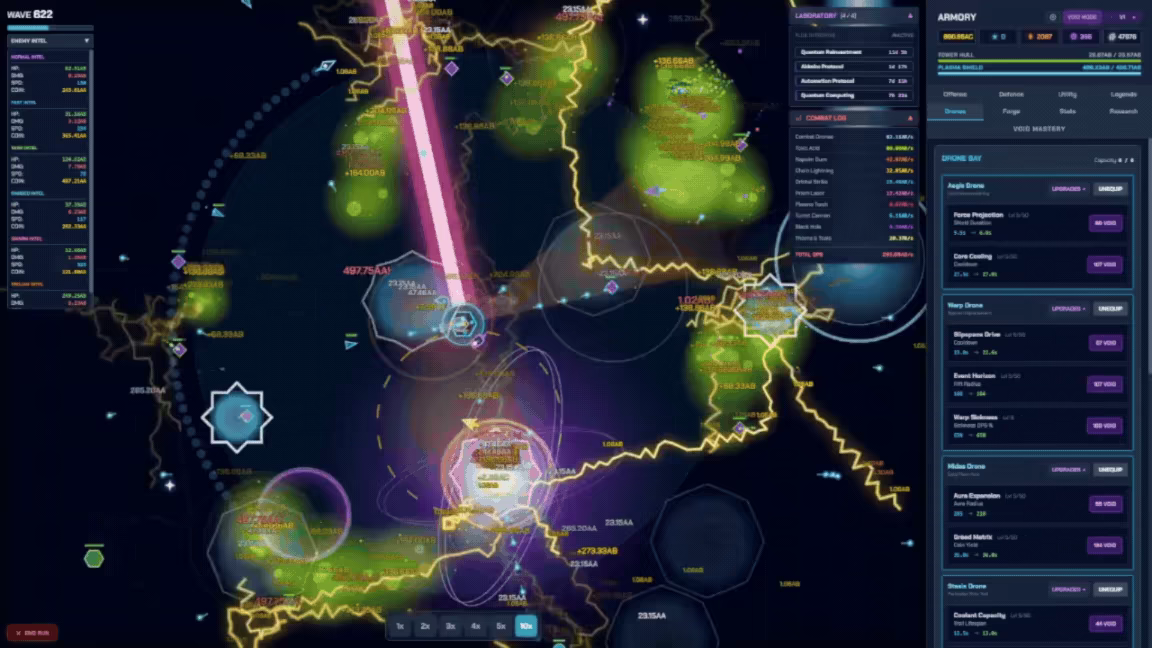 Endless Void: Idle Tower Defence video 1