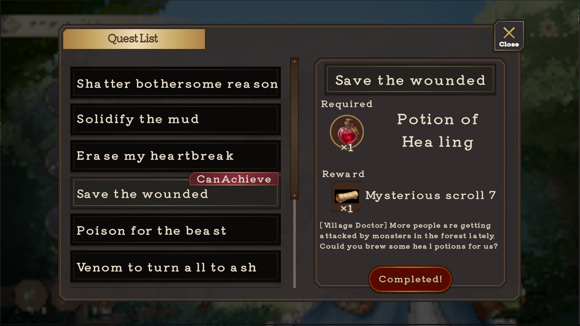 Miriam's Potion Journal screenshot 7