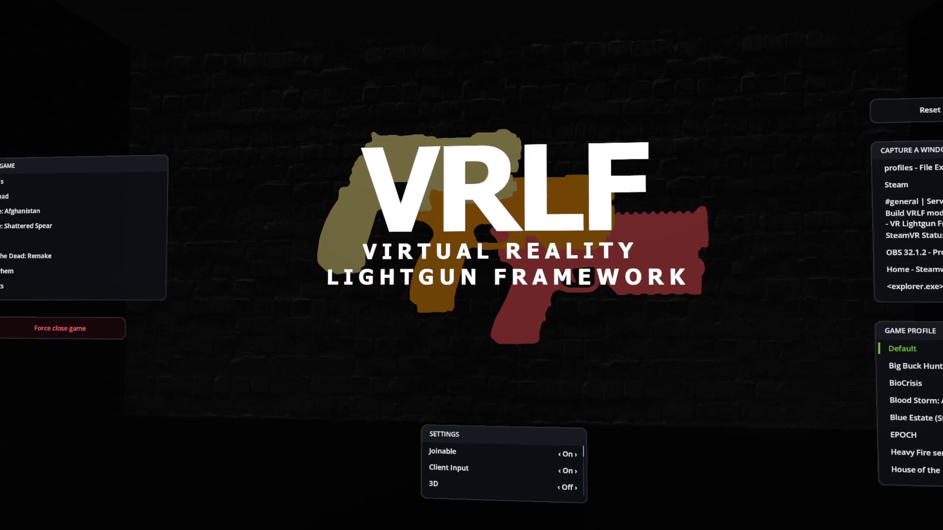 VRLF - Virtual Reality Lightgun Framework screenshot 3