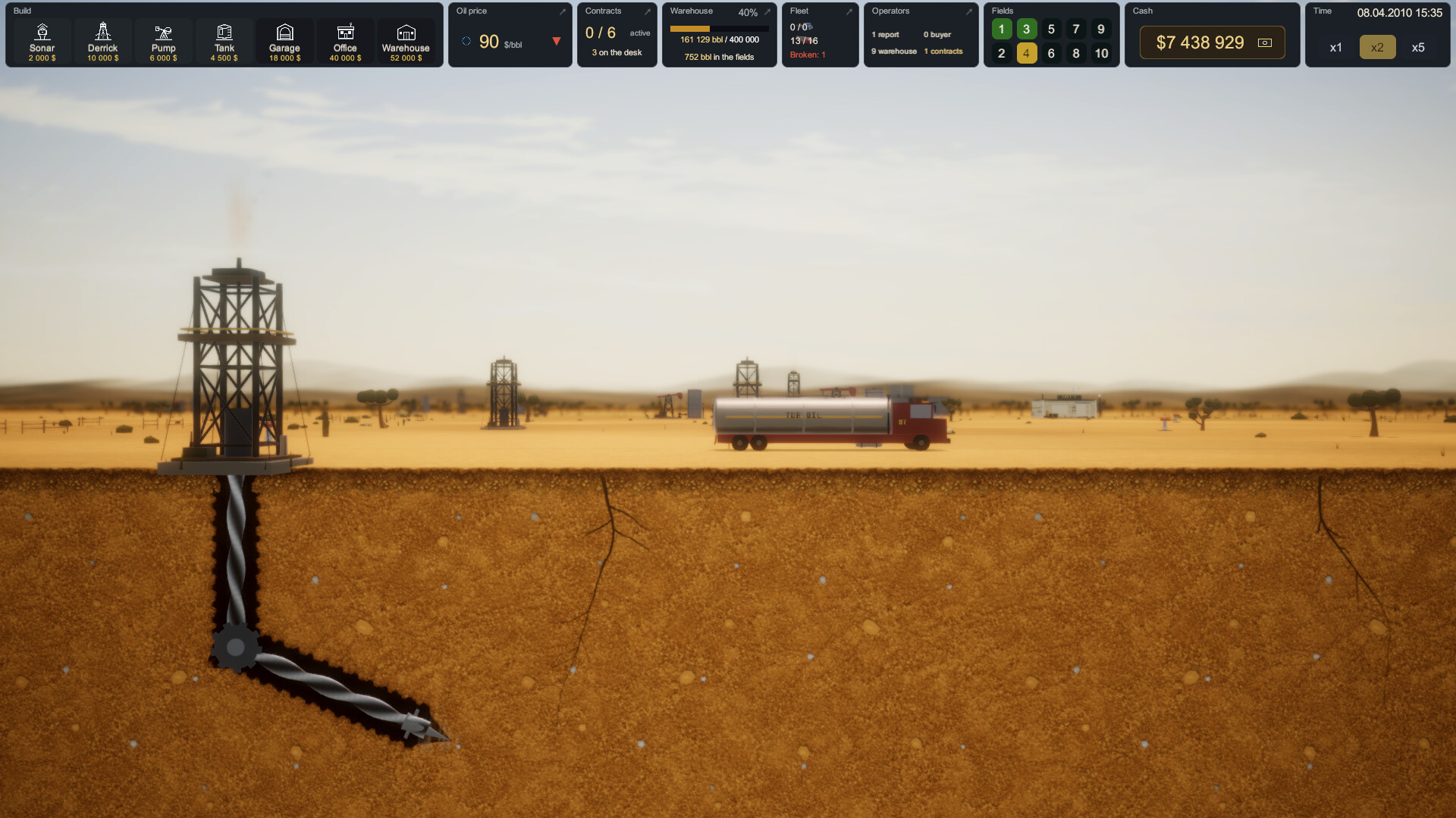 Texas Oil Baron screenshot 1