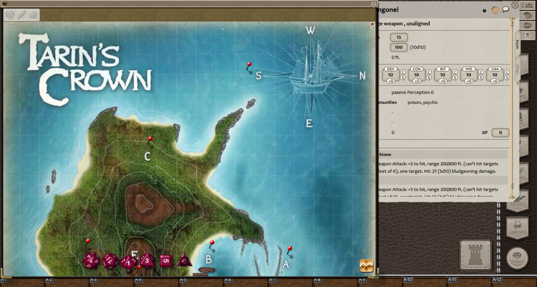 Fantasy Grounds - 5E: Tarin's Crown screenshot 3