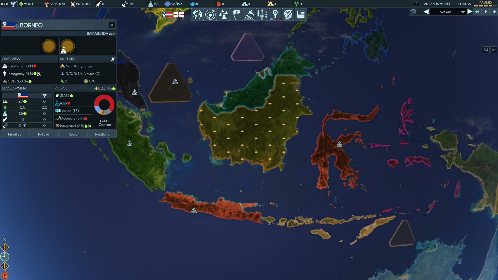 Terra Invicta - Dark Skies screenshot 4