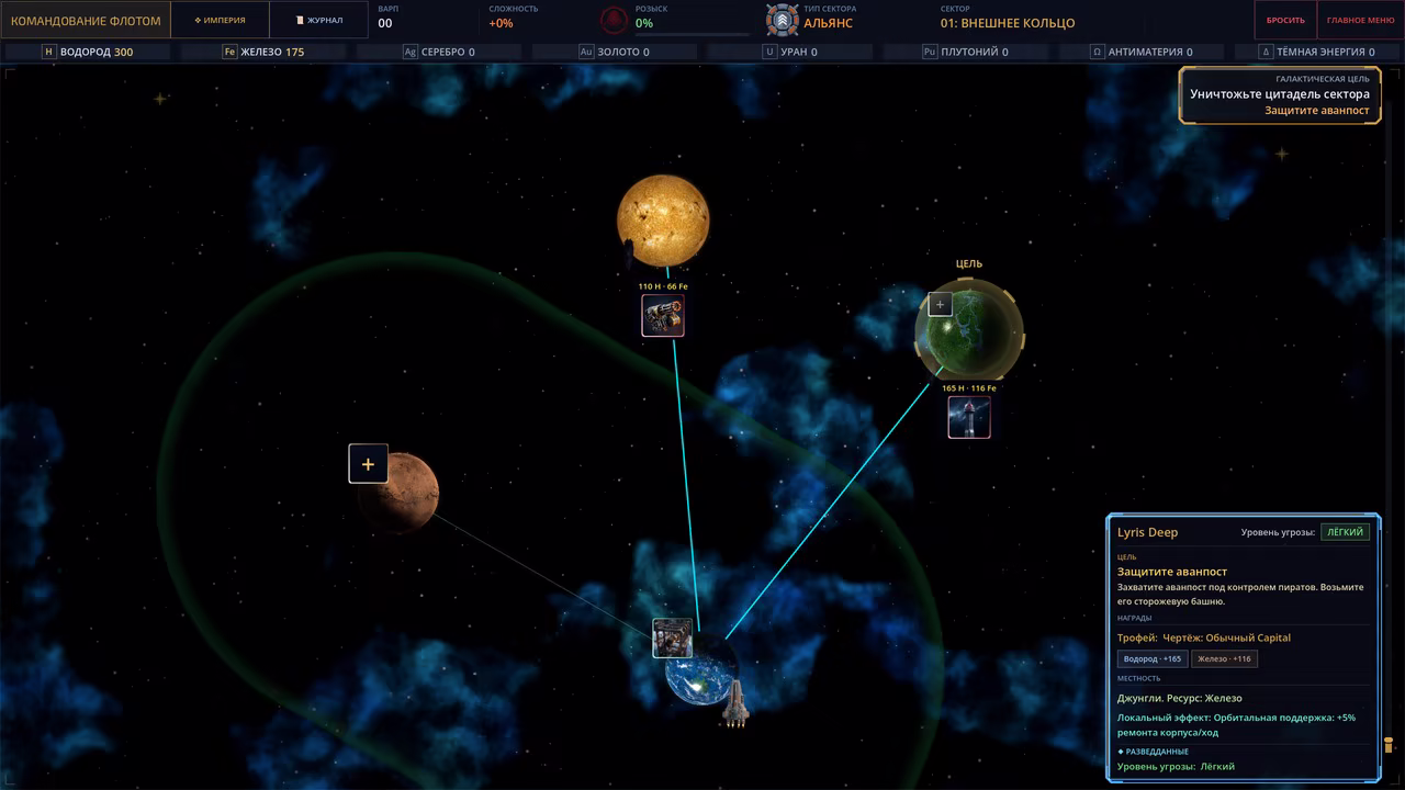 Иллюстрация из описания игры The Last Admiral