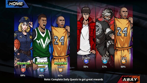 Скриншот 1 из игры Freestyle Dunker