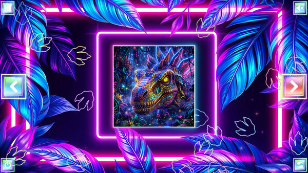 Скриншот 6 из игры Neon Fantasy: Dinosaurs