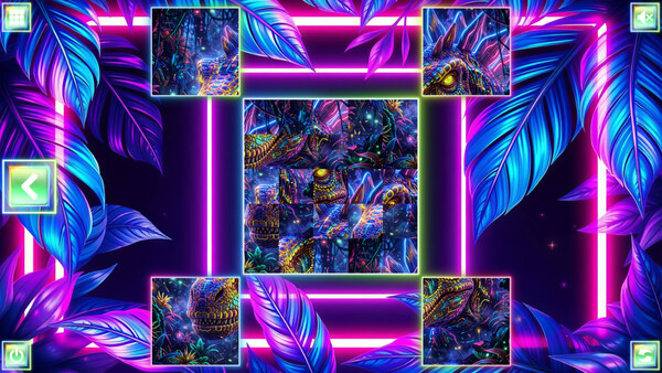 Скриншот 5 из игры Neon Fantasy: Dinosaurs