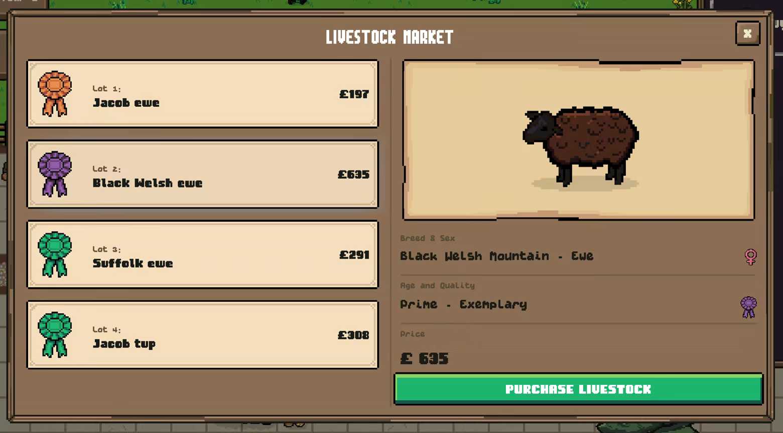 Иллюстрация из описания игры Sheepscape