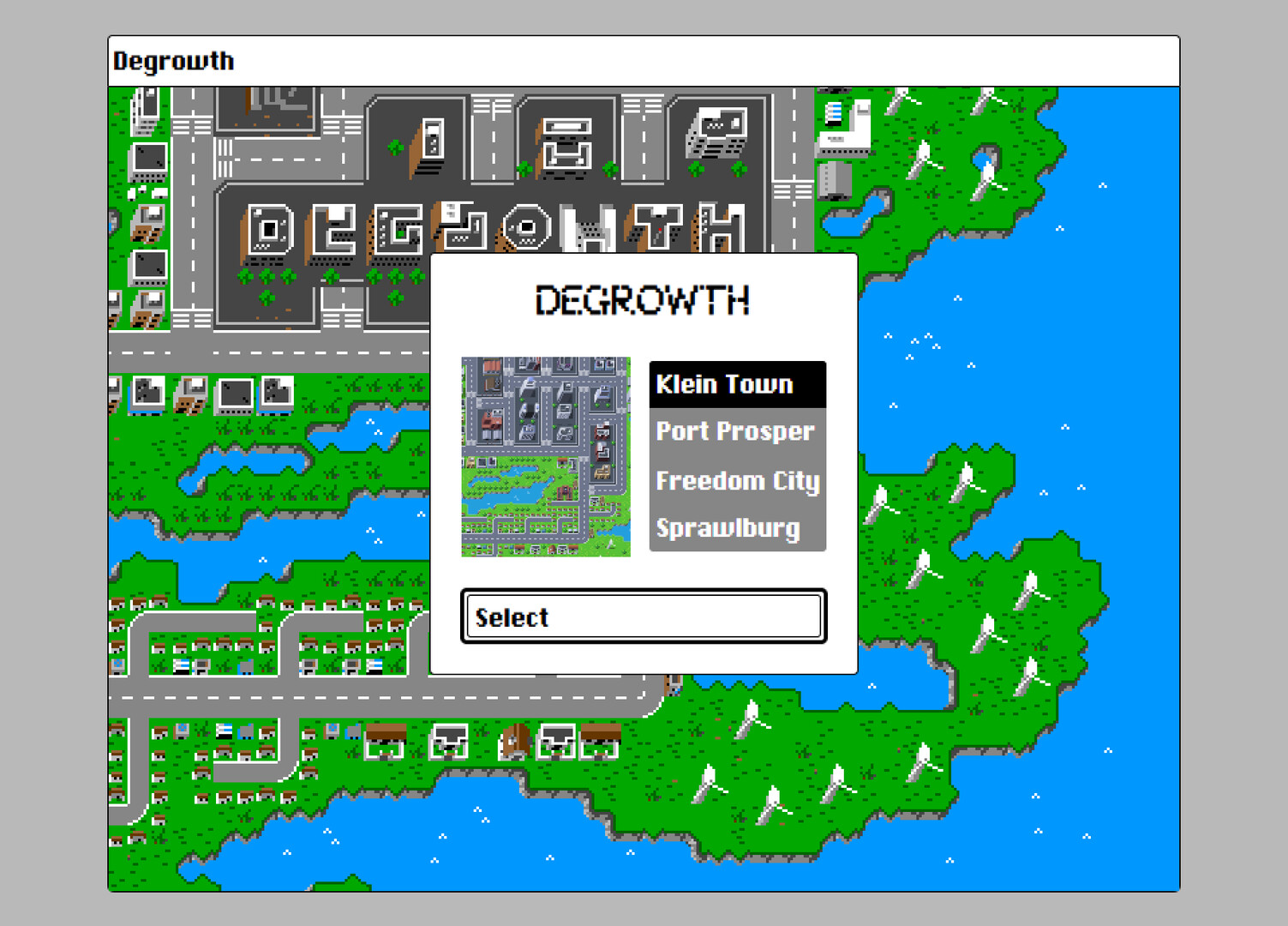 Degrowth screenshot #2