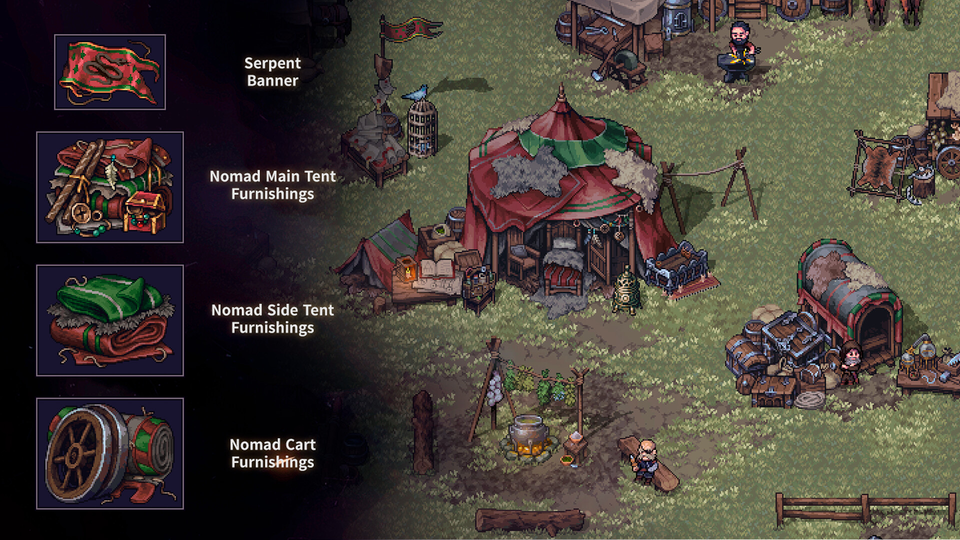 Stoneshard - Supporter Pack - Nomad Caravan Appearance Featured Screenshot #1