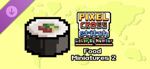 Pixel Cross Stitch - Food Miniatures Pack 2