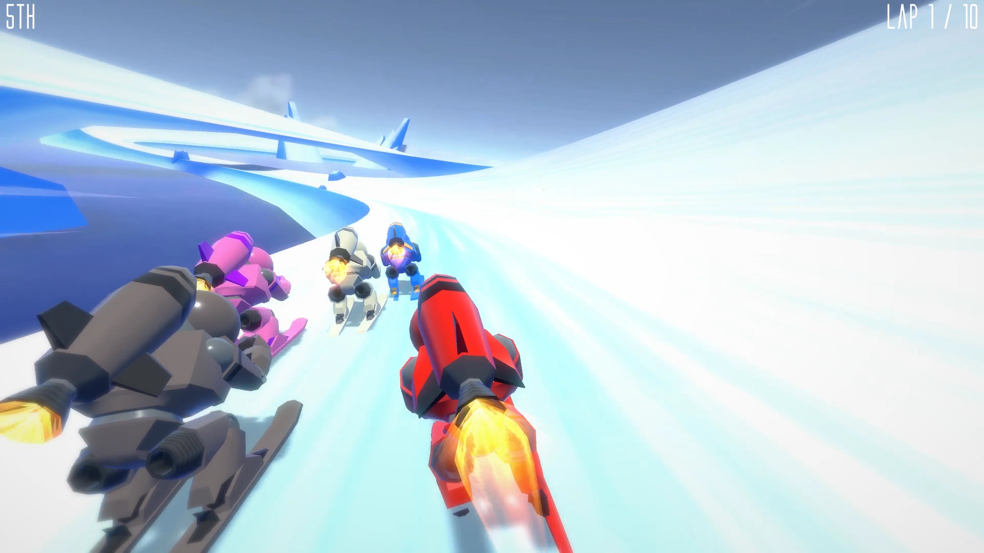 Rocket Ski Racing Featured Screenshot #1