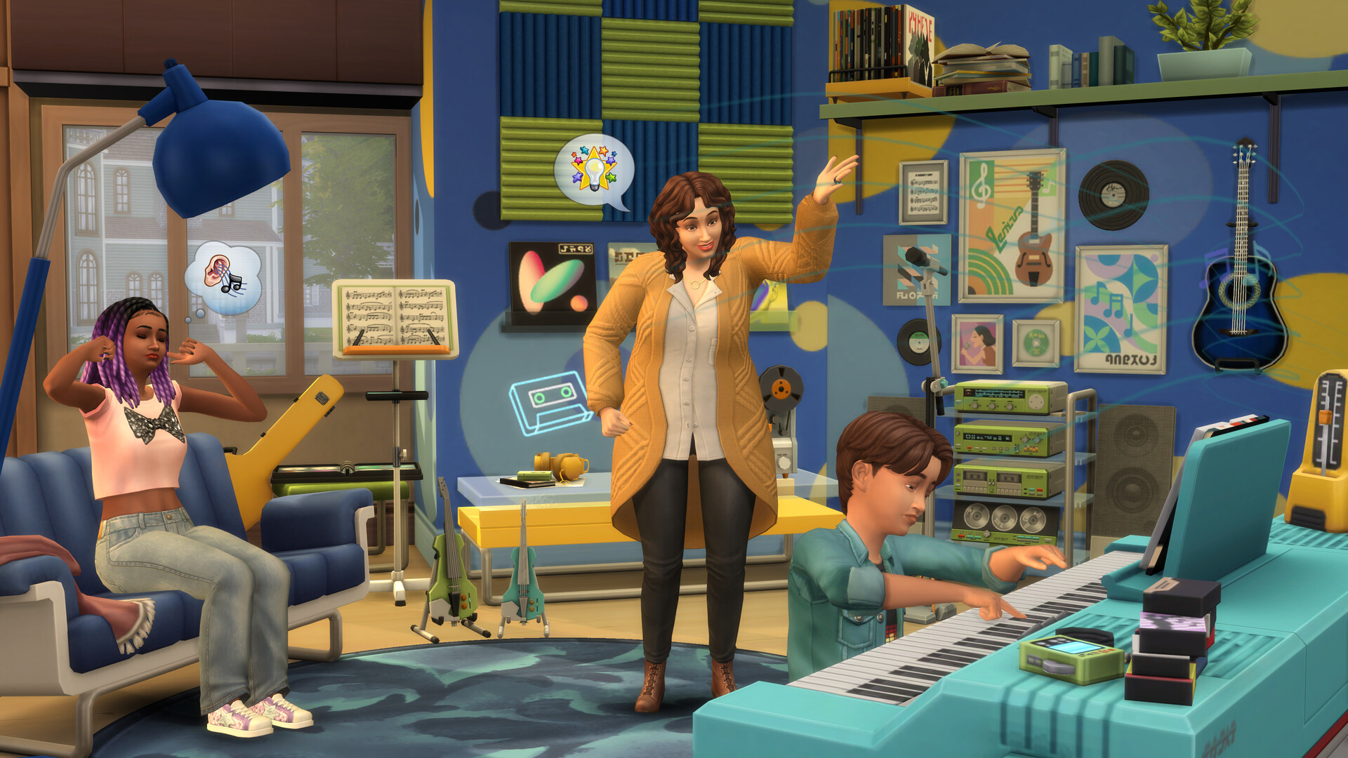 The Sims™ 4 Music Den Kit + 200 Moola Featured Screenshot #1