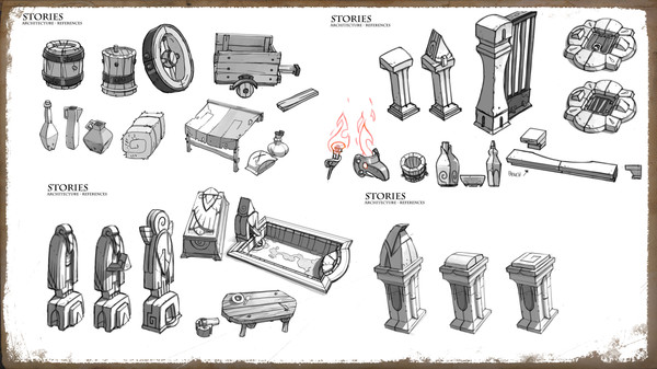 Stories: The Path Of Destinies Artbook