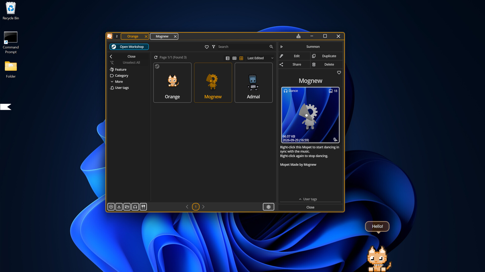 Mopet Studio screenshot 1