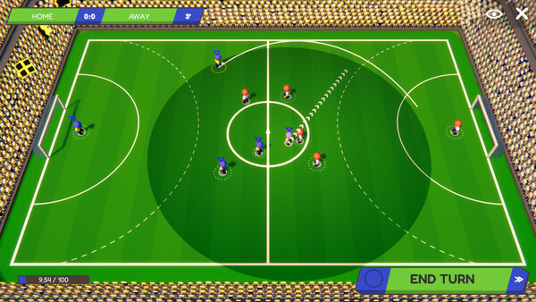 Скриншот 1 из игры Footy Strategy