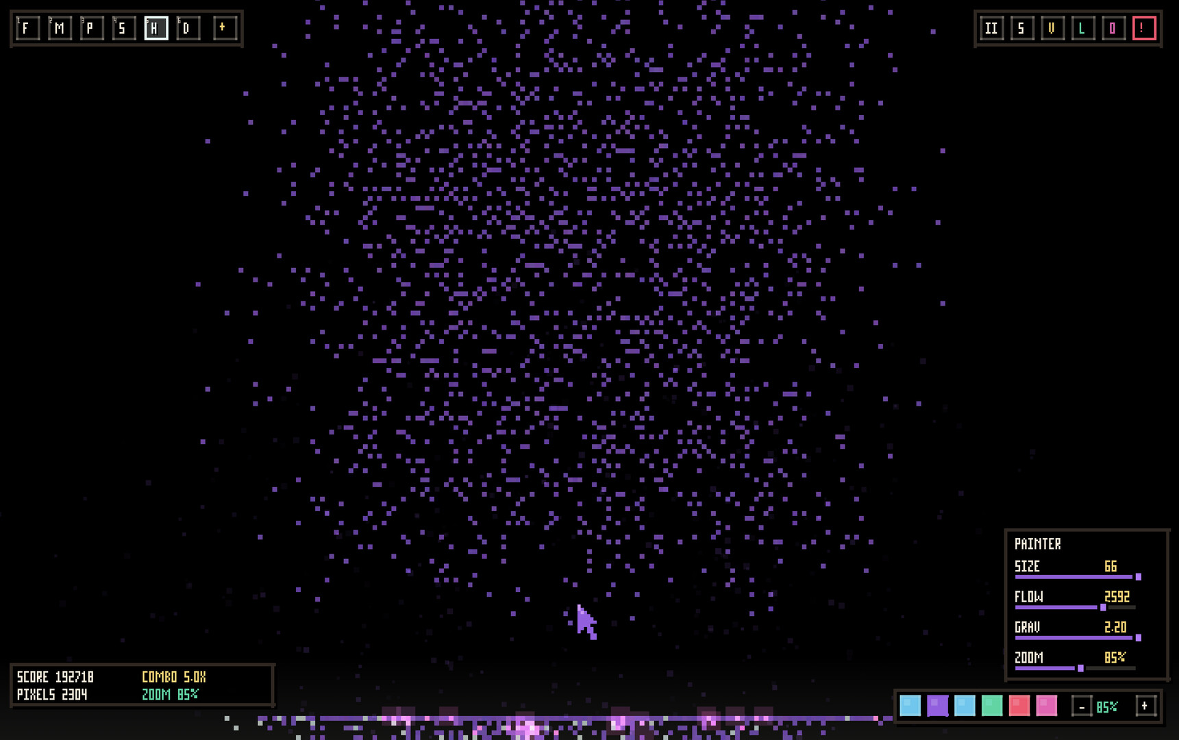 Pixel Rain screenshot 5