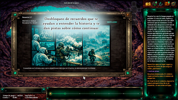 Скриншот 5 из игры Panspermia - El eco de los antiguos