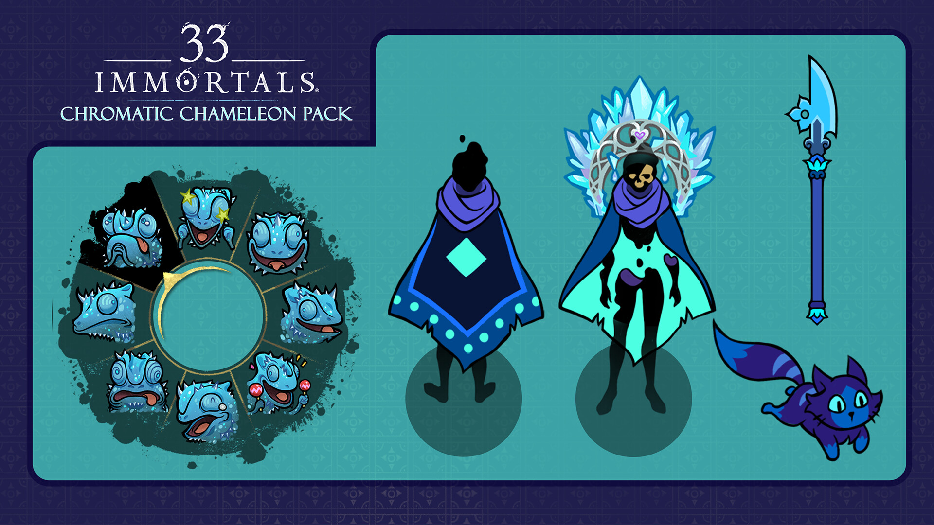 33 Immortals® – Chromatic Chameleon Pack Featured Screenshot #1