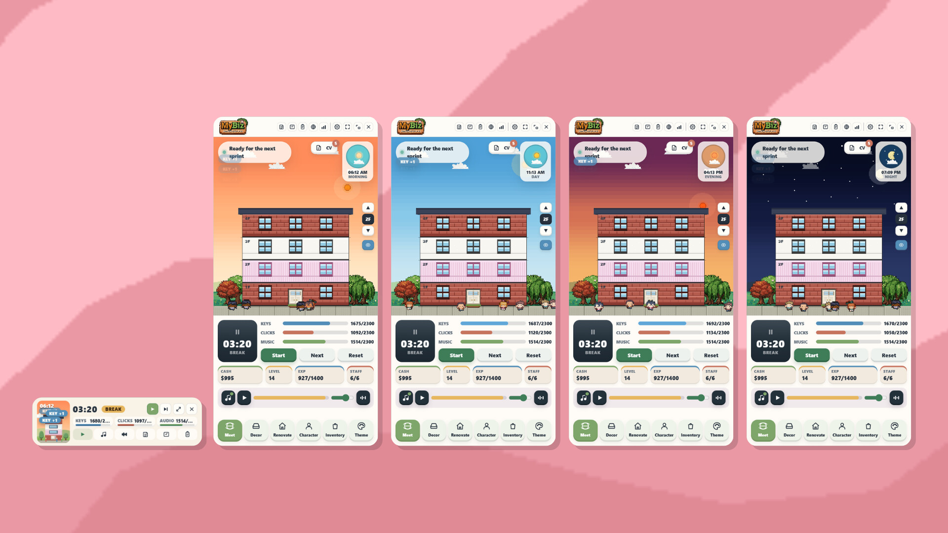 MyBiz: Pomodoro Desk Tycoon screenshot 8