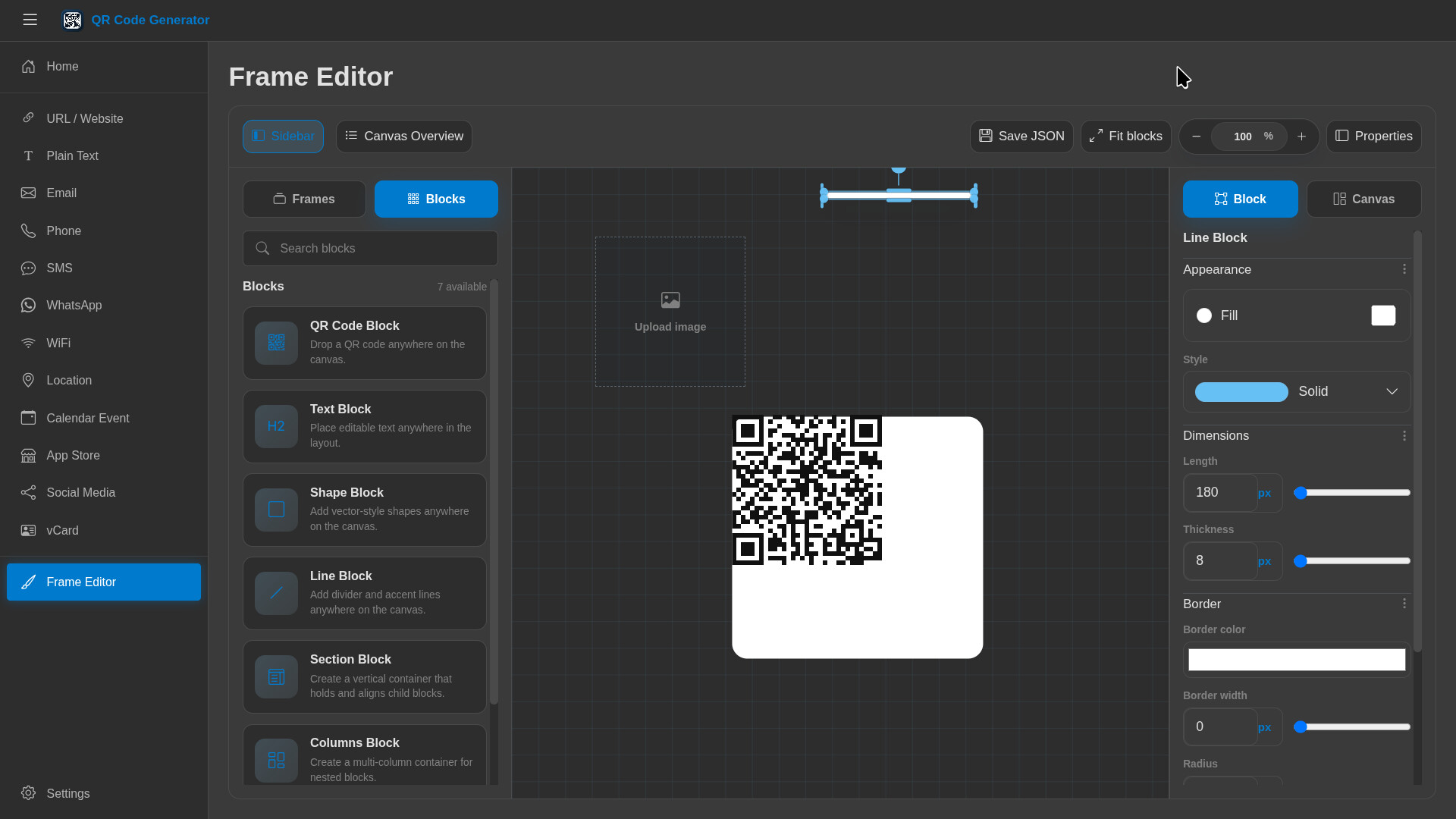 QR Code Generator screenshot 2